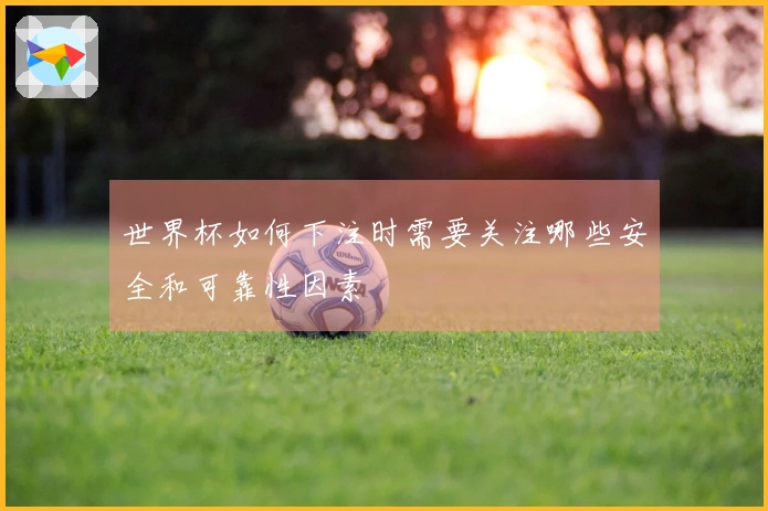世界杯如何下注时需要关注哪些安全和可靠性因素